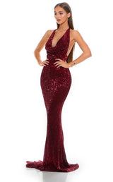 3 of 4 Portia and Scarlett PS3004 Burgundy