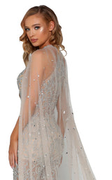 7 of 7 Portia and Scarlett PS4057C Silver/Nude