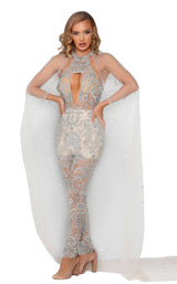 1 of 7 Portia and Scarlett PS4057C Silver/Nude