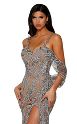 6 of 7 Portia and Scarlett PS4058C Silver/Nude