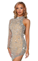 6 of 7 Portia and Scarlett PS5005C Silver/Nude