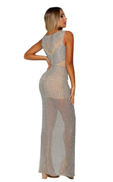 4 of 7 Portia and Scarlett PS5006C Silver/Nude