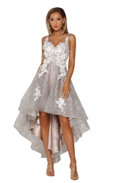 1 of 8 Portia and Scarlett PS6003 Ivory/Silver