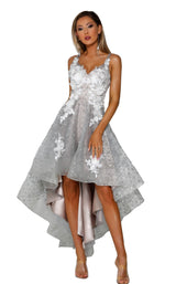 2 of 8 Portia and Scarlett PS6003 Ivory/Silver