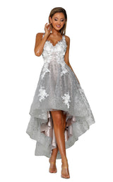 3 of 8 Portia and Scarlett PS6003 Ivory/Silver