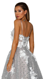 8 of 8 Portia and Scarlett PS6003 Ivory/Silver