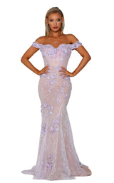 1 of 7 Portia and Scarlett PS6005 Lilac/Nude