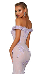 7 of 7 Portia and Scarlett PS6005 Lilac/Nude