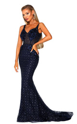 5 of 13 Portia and Scarlett PS6008 Navy