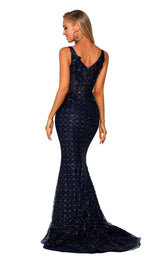 7 of 13 Portia and Scarlett PS6008 Navy