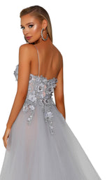 7 of 7 Portia and Scarlett PS6012 Silver/Nude