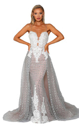 1 of 15 Portia and Scarlett PS6022 Ivory/Nude