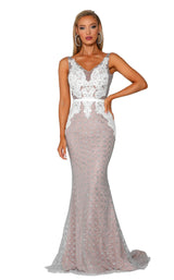 2 of 15 Portia and Scarlett PS6026 Ivory/Nude