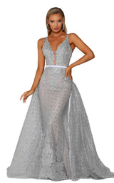 7 of 19 Portia and Scarlett PS6027S Silver/Nude