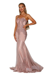 6 of 15 Portia and Scarlett PS6068 Rose Gold