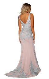 4 of 7 Portia and Scarlett PS6071 Silver/Nude