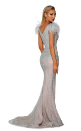 10 of 21 Portia and Scarlett PS6072 Silver/Nude