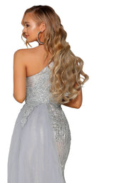 9 of 9 Portia and Scarlett PS6074 Silver/Nude