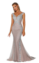 2 of 9 Portia and Scarlett PS6075 Silver/Nude