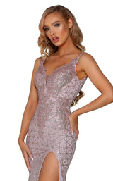 5 of 7 Portia and Scarlett PS6077 Rose Gold