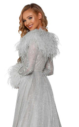 7 of 7 Portia and Scarlett PS6092 Silver/Nude