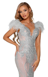 6 of 7 Portia and Scarlett PS6095 Silver-Nude
