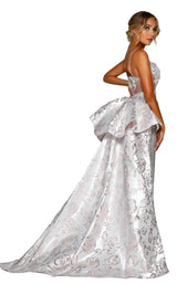 5 of 9 Portia and Scarlett PS6098S Silver/Nude