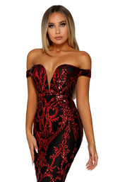 6 of 7 Portia and Scarlett PS6100 Black/Red