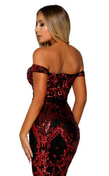 7 of 7 Portia and Scarlett PS6100 Black/Red