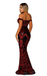 4 of 7 Portia and Scarlett PS6100 Black/Red