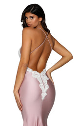 7 of 7 Portia and Scarlett PS6302 Mauve-Ivory