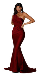 2 of 7 Portia and Scarlett PS6308 Deep Red