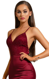 22 of 35 Portia and Scarlett PS6323 Deep Red