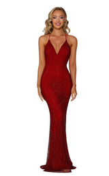 1 of 15 Portia and Scarlett PS6324 Deep Red