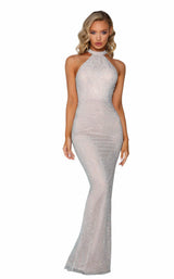 1 of 7 Portia and Scarlett PS6331 Silver/Nude