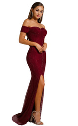 2 of 13 Portia and Scarlett PS6335 Deep Red