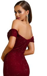 11 of 13 Portia and Scarlett PS6335 Deep Red