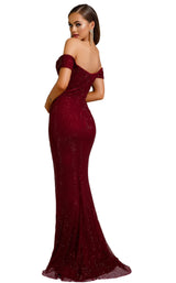 6 of 13 Portia and Scarlett PS6335 Deep Red