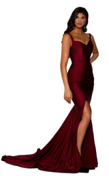 9 of 39 Portia and Scarlett PS6339 Deep Red