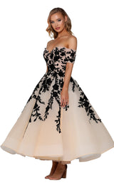 2 of 7 Portia and Scarlett PS6366 Black-Nude