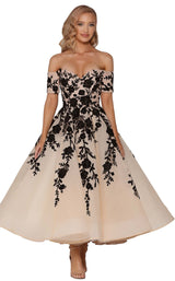 1 of 7 Portia and Scarlett PS6366 Black-Nude