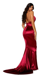 4 of 7 Portia and Scarlett PS6378 Deep Red