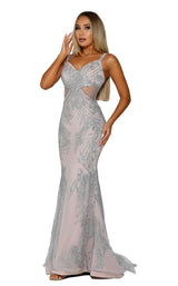 1 of 7 Portia and Scarlett PS6379 Silver/Nude