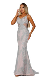 2 of 7 Portia and Scarlett PS6379 Silver/Nude