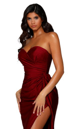 6 of 7 Portia and Scarlett PS6394 Deep Red