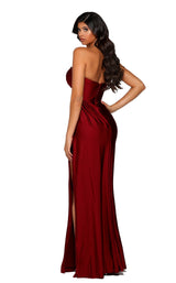 4 of 7 Portia and Scarlett PS6394 Deep Red