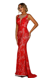 2 of 7 Portia and Scarlett PS6422 Red