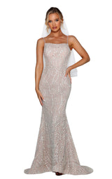 1 of 6 Portia and Scarlett PS6429 Ivory/Nude