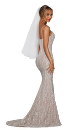 3 of 6 Portia and Scarlett PS6429 Ivory/Nude