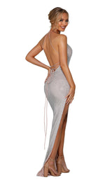 5 of 9 Portia and Scarlett PS6433 Silver/Nude